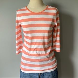Creamsicle striped shirt